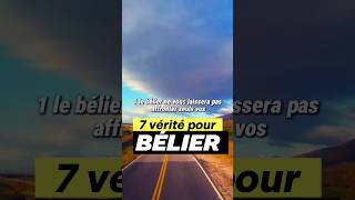 7 vérité ♈BÉLIER ascendant astrologie bélier [upl. by Nnaid]