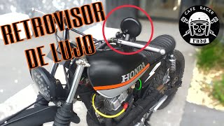 Retrovisores de lujo para tu cafe racer o scrambler [upl. by Eessej571]