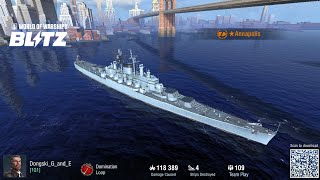 World of Warships Blitz Annapolis [upl. by Annehsat]