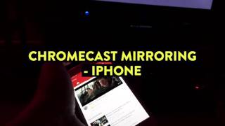 chromecast mirroring vs AirPlay mirroring [upl. by Evot315]