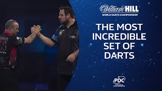 THE MOST INCREDIBLE SET Lewis v Webster  201920 World Darts Championship [upl. by Aineg]