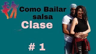 Como bailar salsa CLASE 1 de SALSA  PRiNCIPİANTES  desde 0 salsacubana timbacubana [upl. by Seline]