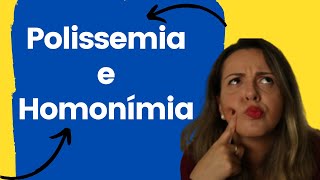 Diferença entre Polissemia e Homonímia [upl. by Schuman]