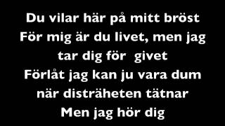 Stiftelsen  Vart jag än går lyrics [upl. by Nohtiek117]