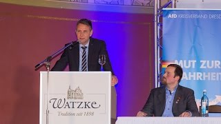 Rede Björn Höcke Dresden live bei der Jungen Alternative AfD  Dresdner Gespräche [upl. by Sena]