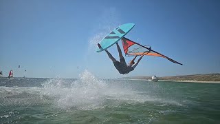 Windsurfing Freestyle in WA with Lucas Nebelung [upl. by Euqinad]