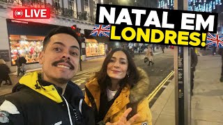 🔴 Londres AO VIVO  Da OXFORD STREET até Leicester Square a pé [upl. by Ttej]