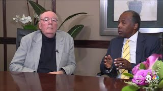 James Patterson Dr Ben Carson talk education reading scholarships amp book bans [upl. by Cristin]