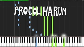 Procol Harum  Conquistador  piano tutorial [upl. by Enalahs]