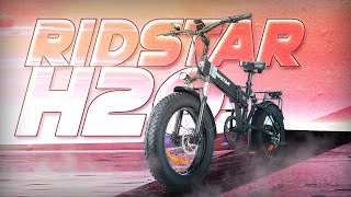 Ridstar H20  1000W 48V Foldable Electric Bike [upl. by Aliekat]