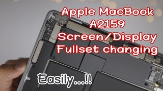 Apple Macbook Pro A2159 screendisplay replacement  Macbook Pro A2159 display change  NEXG TECH [upl. by Anayt]