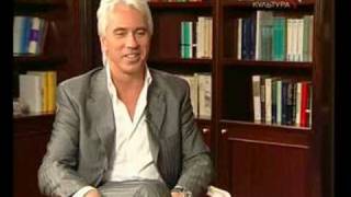 Hvorostovsky  interview in Russian part 1 of 3 [upl. by Juback48]