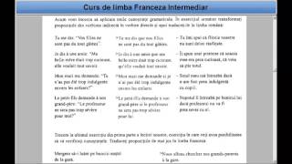 Curs de limba Franceza Intermediari temavocabular  Lectia 6 [upl. by Oirrad265]