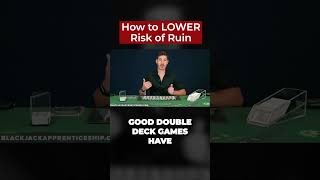 How to Lower Your Risk of Ruin in Blackjack [upl. by Niatsirt]