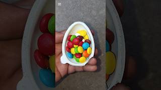 Kinder joy and buttons colorful yums shorts ytshorts kinderjoy yums [upl. by Araiek]