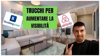 Come Scalare la Classifica di AIRBNB e BOOKINGTrucchi [upl. by Phelips526]