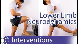 Lower Limb Neurodynamic Techniques  Sliders amp Tensioners [upl. by Lexis]