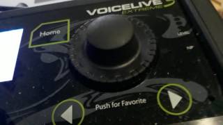 Voicelive 3 e Extreme Configurando Harmony segunda voz e salvando preset personalizado [upl. by Adnohr]