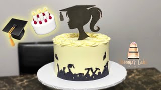 Easy Graduation Cake [upl. by Suchta139]