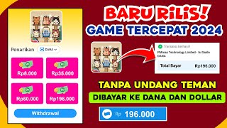 Baru Rilis‼️ Main Game Kucing Bisa Dapet Saldo Dana Gratis🔥 Game Penghasil Uang Tercepat 2024 [upl. by Enilrad53]