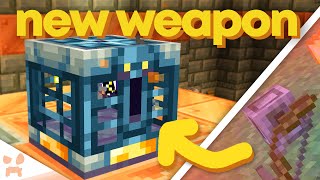 Minecraft 121’s New Weapon Reveal  BIG SURPRISES [upl. by Yehsa67]