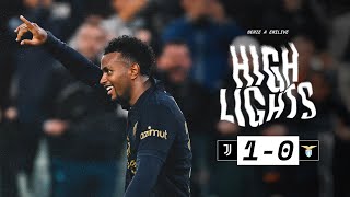 HIGHLIGHTS SERIE A  Juventus 10 Lazio  A LastGasp Victory Juventus Seal the Win [upl. by Aerdnaek]