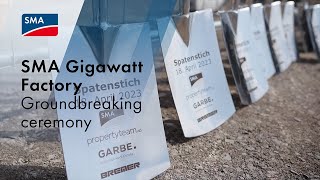 SMA Gigawatt Factory – Groundbreaking ceremony [upl. by Nbi]