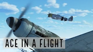 Solo Dora  Ace in a flight  Fw 190 D9  IL2 Great Battles [upl. by Ittap763]