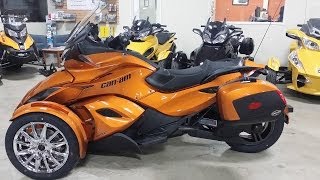 2014 CanAm Spyder ST Limited First Look [upl. by Trawets187]