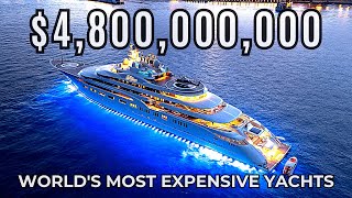 Top 10 Super Yachts in the world [upl. by Mroz416]