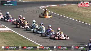 Rotax Euro Trophy Genk 2020 Senior Heat 6 BC [upl. by Kimbra]