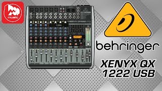 BEHRINGER QX1222USB  микшер серии XENYX Portable Mixer amp USB Audio Interface [upl. by Perle417]