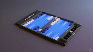 Backgammon Galaxy quotNeptunequot Luxury Board [upl. by Assir]