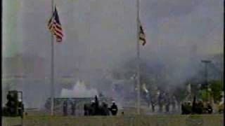 Richard Nixon Funeral 12 21 Gun Salute Taps Graveside remarks [upl. by Tolecnal]