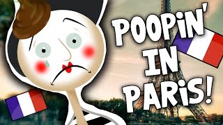 SquiddyPlays  POOPIN IN PARIS  Theres Poop In My Soup 3 [upl. by Postman]