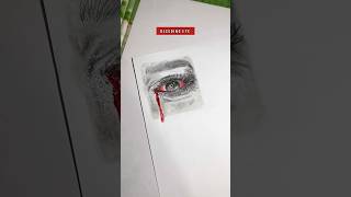 Realistic bleeding eye 👁️ shorts realism [upl. by Norda]