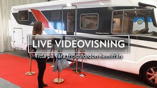 Live videovisning hos Svea Husbilar [upl. by Mcclary566]