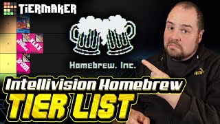 RANKING Intellivision Homebrew  HOMEBREW INC [upl. by Samoht]