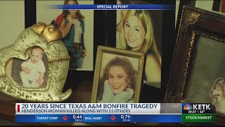 20 YEARS LATER How victims of the Texas AampM bonfire tragedy reflect after losing friends family [upl. by Lorelei]