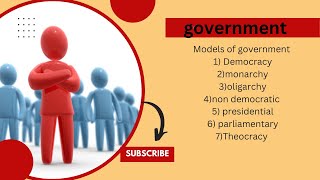 GovernmentModels of government llb1 political science [upl. by Merell]