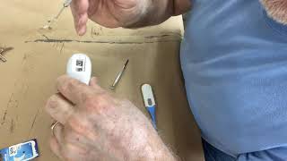 Quick Tip Finding and Changing the Thermometer Batteries [upl. by Kirkpatrick]