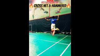 🔥Cross Net amp Hammered🔥 youtubeshorts shorts sports [upl. by Novhaj]