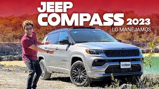 Jeep Compass 2023 lo manejamos el motor turbo completa el rompecabezas [upl. by Lirva297]