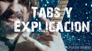 Preludio Obsesivo TUTORIAL TABS  EXPLICACIÓN Rata Blanca [upl. by Ramey]