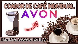 Coador de Café Individual Avon  Oferta Exclusiva no Site Oficial Praticidade e Economia Agora [upl. by Ttennaj599]