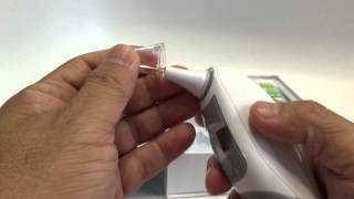 How to change units on infrared ear thermometer  Unboxing Gland Electric thermometer [upl. by Ayr]