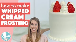 Whipped Cream Frosting [upl. by Amat]