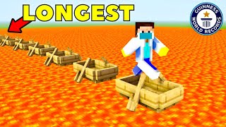 I Broke Hardest Minecraft World Records Parts2 Mcaddon [upl. by Lajib]