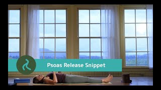 Psoas Release Exercise with Katy Bowman [upl. by Nurav180]