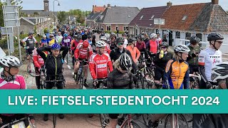 LIVE Fietselfstedentocht 2024  Omroep Zilt [upl. by Onairelav467]